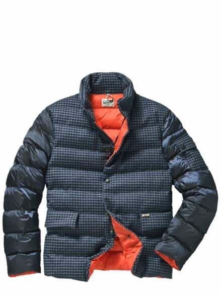 Steppjacke Lustuart bergseeblau