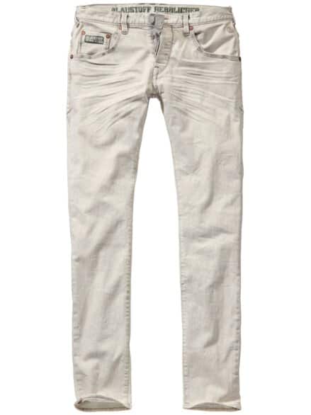 Unclean-Jeans drecksweiß