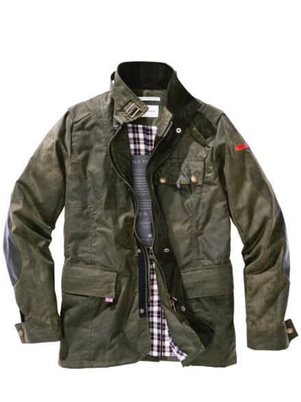 Wax-Fieldjacket Bexley SE olivgrün Wax-Fieldjacket Bexley SE olivgrün