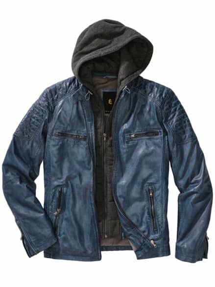 Lederjacke Figo denim