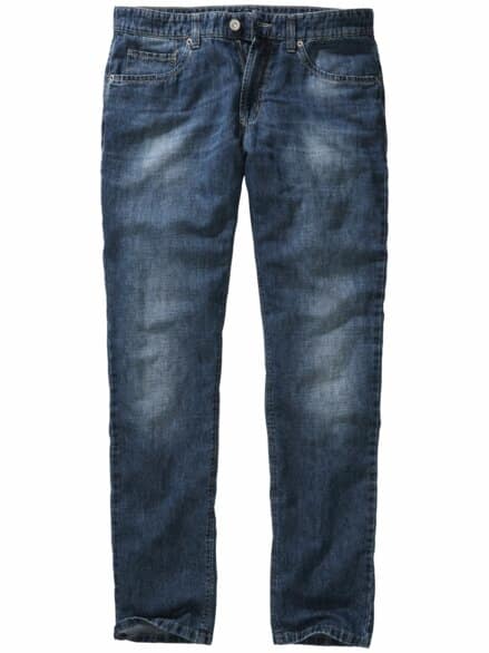 Rooftop-Leinenjeans used blue Rooftop-Leinenjeans used blue