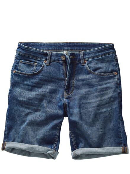 Denim-Joggshorts 2.0 stahlblau