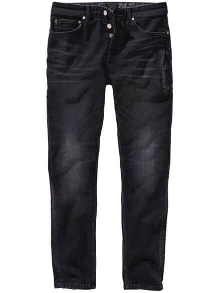 Post-Mortem-Jeans nachthimmelschwarz