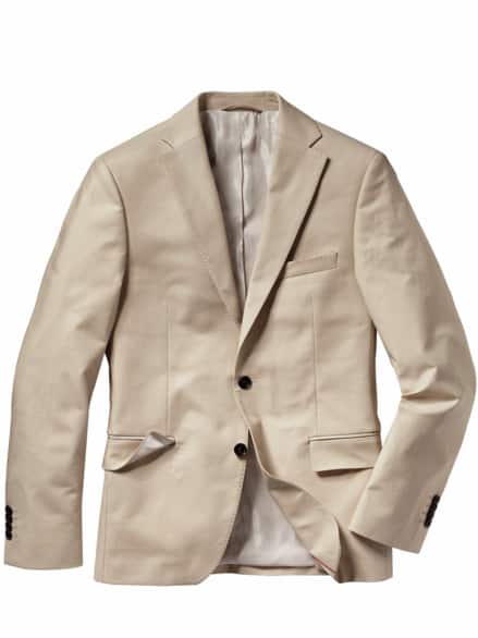 Gentleman-Anzugsakko sandstein
