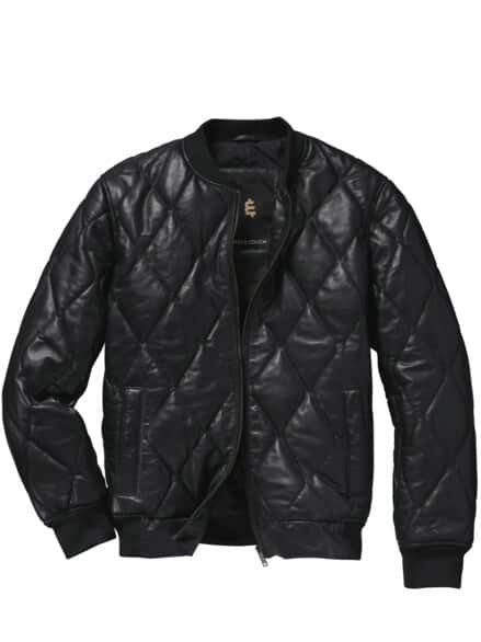 Understatement-Lederjacke schwarz Understatement-Lederjacke schwarz