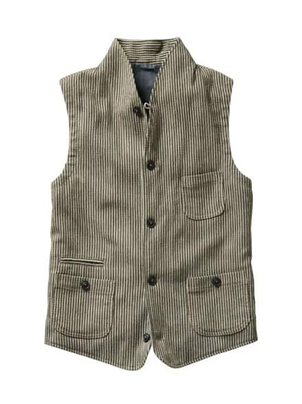 In-Aktion-Weste Streifen khaki