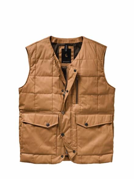 Drunter & Drüber-Weste camel