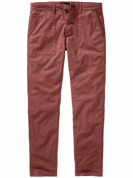 Tischler-Hose schleifpapierrot