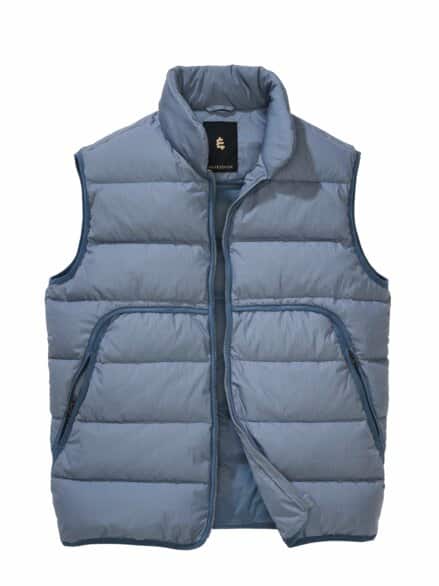 Steppweste Delta eisblau