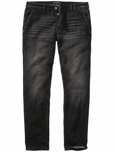 Schnittstellen-Jeans html-schwarz Schnittstellen-Jeans html-schwarz