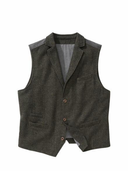 Saloontür-Weste oliv