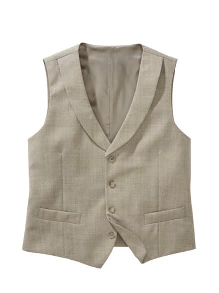 Ja-ich-will-Anzugweste hellgrau meliert Ja-ich-will-Anzugweste hellgrau meliert