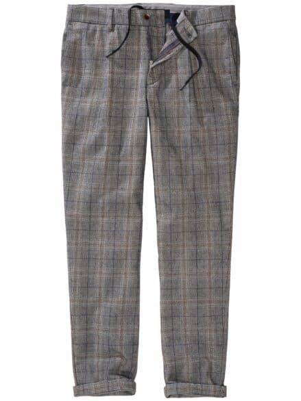 Im-Wandel-Hose Karo grau