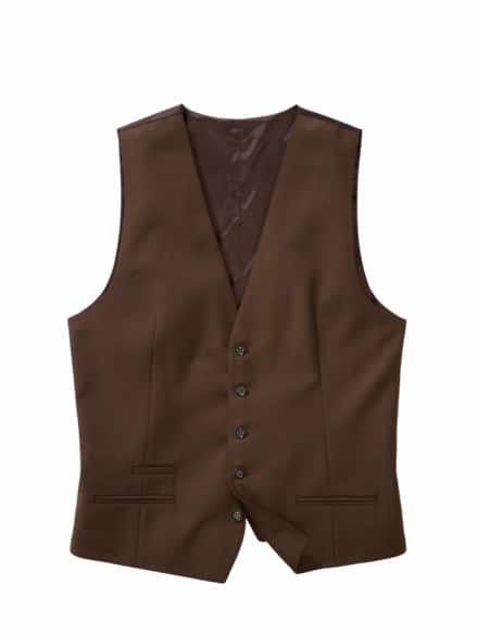 Power Move-Anzugweste kaffeebraun Power Move-Anzugweste kaffeebraun