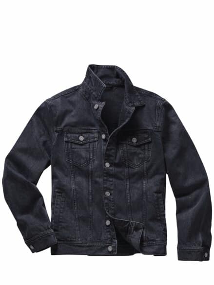 Keine-Sperenzchen-Jeansjacke washed black Keine-Sperenzchen-Jeansjacke washed black