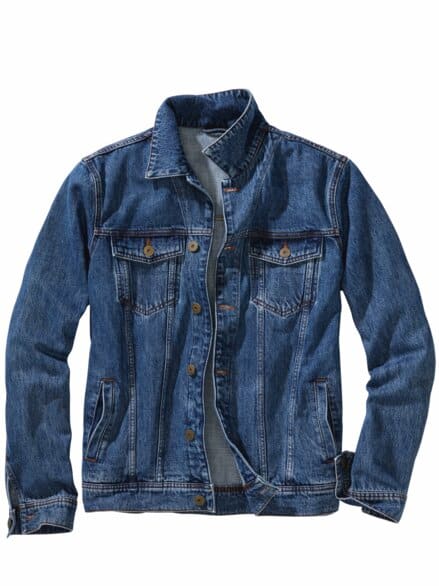 Ex-Denim-Jeansjacke western blue