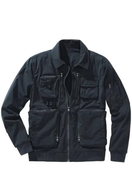 Sichere-Bank-Jacke navy