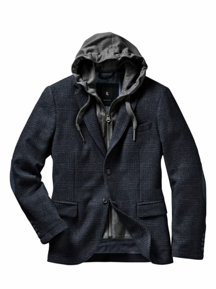 Schabernack-Sakko Karo blau