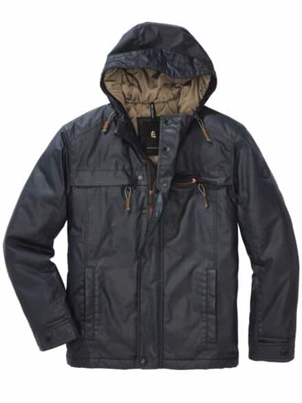 Dry-Wax-Outdoorjacke navy Dry-Wax-Outdoorjacke navy