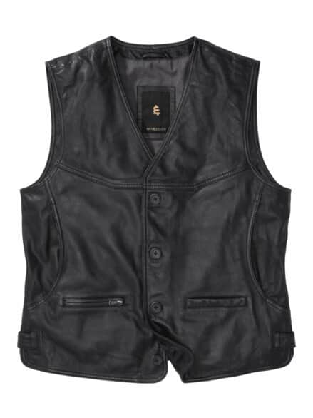 Urgestein von Lederweste schieferbraun Urgestein von Lederweste schieferbraun