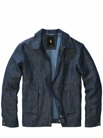 Porto-Levante-Blouson denimblau