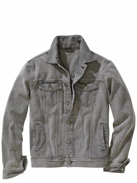 Jeansjacke Greyhound granit