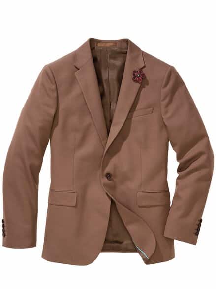 Desert-Anzugsakko kastanienbraun