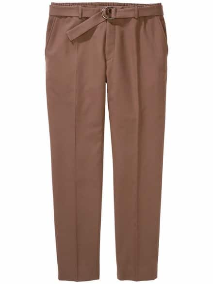 Desert-Anzughose kastanienbraun