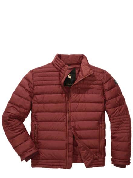 Ultraleichte Steppjacke bordeaux