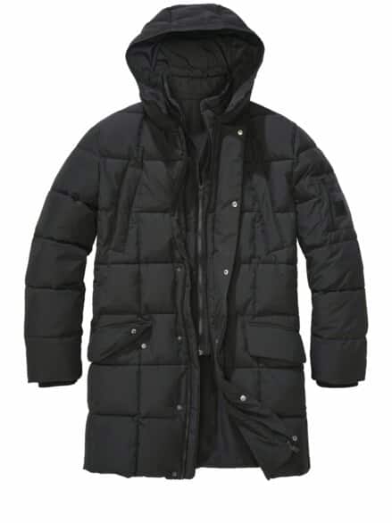 Verbindlicher Winterparka rabenschwarz Verbindlicher Winterparka rabenschwarz