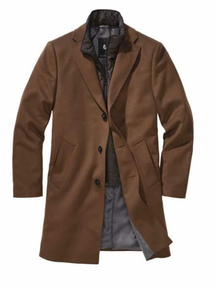 Balance-Wollmantel tabak