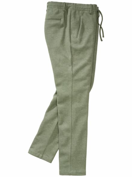 Frische Jerseyanzughose khaki