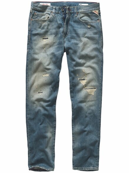 Jeans Neaal Destroy deep indigo