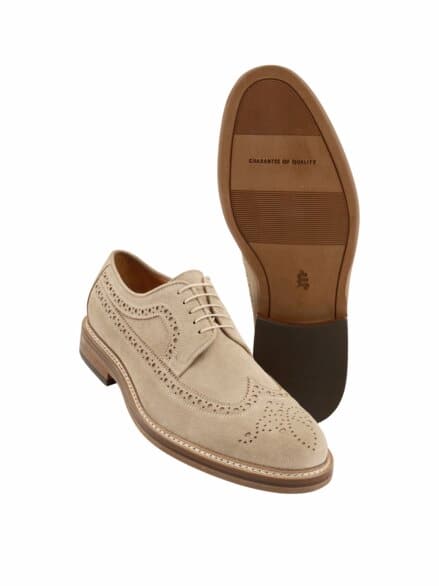 Longwing-Brogue cappuccino