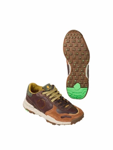 Pull-Up-Sneaker Chacrona kastanie