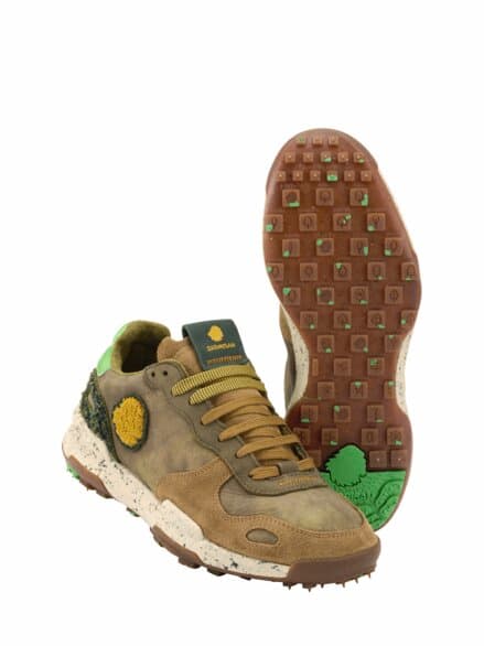 Recycled Sneaker Chacrona nuss/apfel