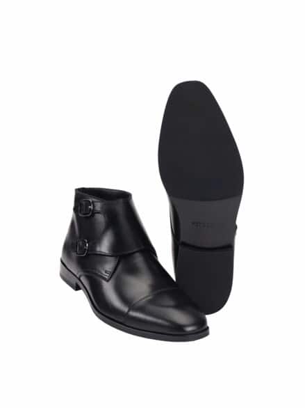 Doppelmonk Stiefel schwarz Doppelmonk Stiefel schwarz
