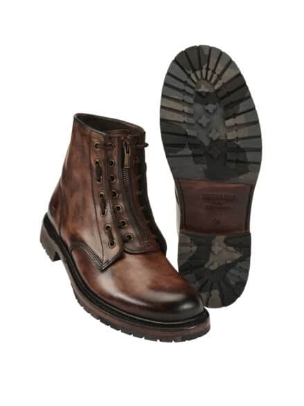 Gordons Zipp-Boot vintage-braun