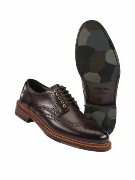 Goldwert-Budapester dunkelbraun