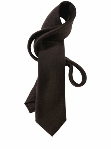 Die Kaschmirkrawatte nussschoko