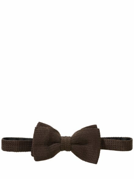 Niederrheinische Strickschleife bronze