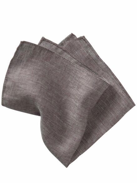 Kavalier-Einstecktuch kaffee