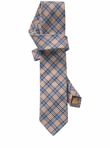 Trofeo-Krawatte blau/beige