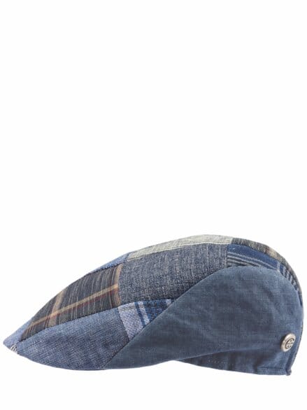 Patchwork-Schieber denimblue