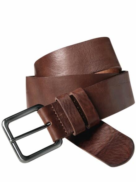 Elementarer Gürtel kastanienbraun