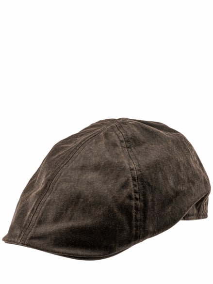 Stetson Waxed Cotton Schieber tabak