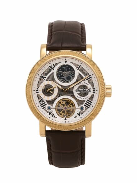 Chronograph The Row tiefbraun/gold
