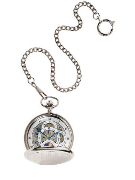 Carls Taschenuhr silber
