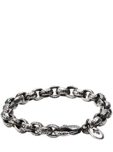 Elfcraft Karabiner-Armband silber