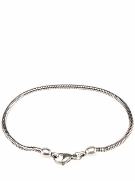 Stahl-Armband silber